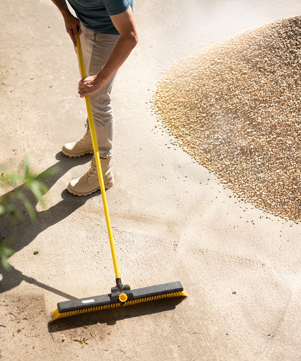 Tornado 24" Garden Broom With Telescopic Handle